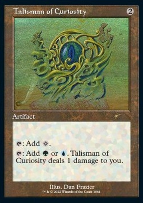 Magic: The Gathering Talisman of Curiosity (V.1)
