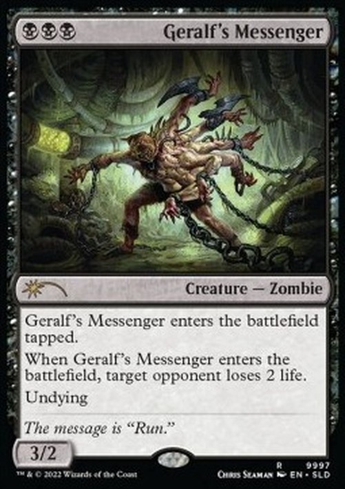 Magic: The Gathering Geralf's Messenger