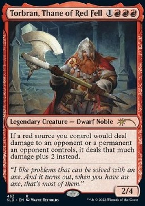 Magic: The Gathering Torbran, Thane of Red Fell