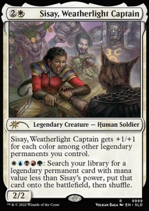 Magic: The Gathering Sisay, Weatherlight Captain