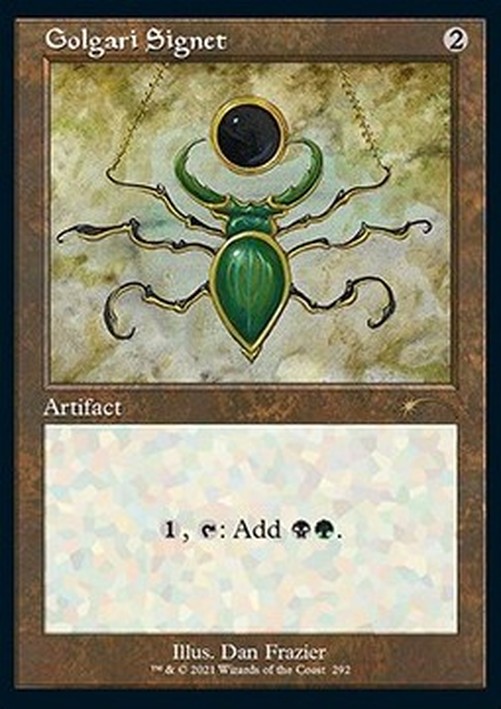 Magic: The Gathering Golgari Signet