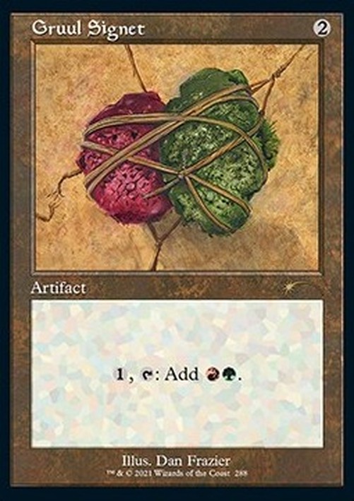 Magic: The Gathering Gruul Signet