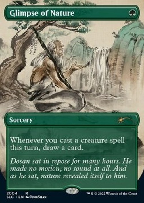 Magic: The Gathering Glimpse of Nature
