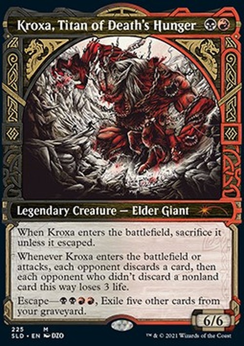 Magic: The Gathering Kroxa, Titan of Death's Hunger