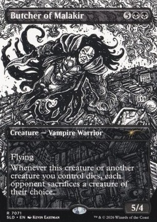 Magic: The Gathering Butcher of Malakir (V.1)