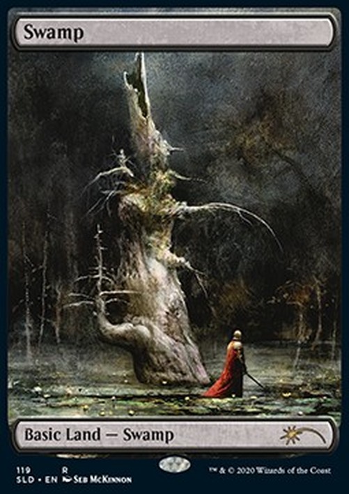 Magic: The Gathering Swamp (V.4)
