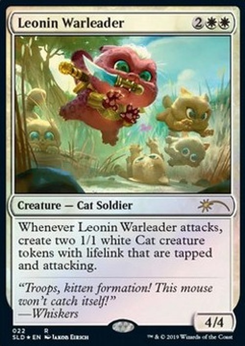 Magic: The Gathering Leonin Warleader