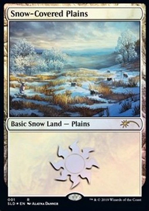Magic: The Gathering Snow-Covered Plains