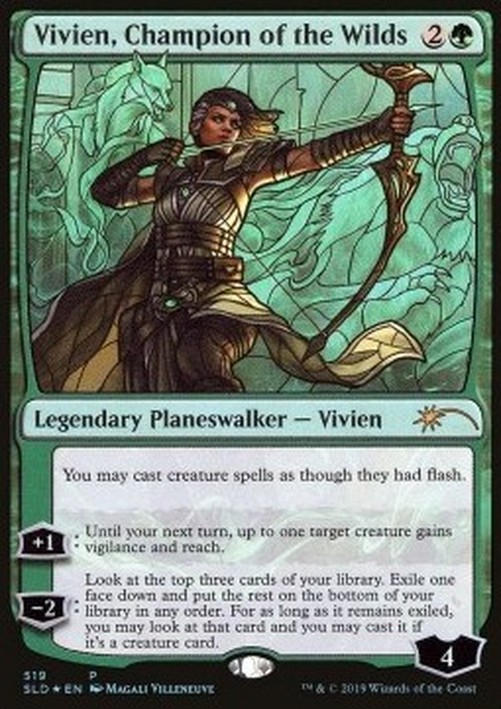 Magic: The Gathering Vivien, Champion of the Wilds
