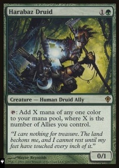 Magic: The Gathering Harabaz Druid