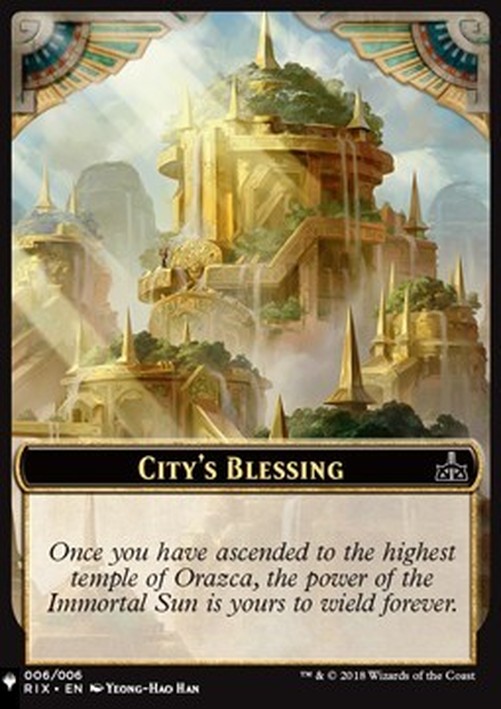 Magic: The Gathering City's Blessing Token // The Monarch