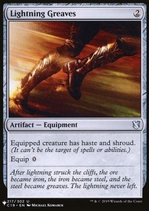 Magic: The Gathering Lightning Greaves