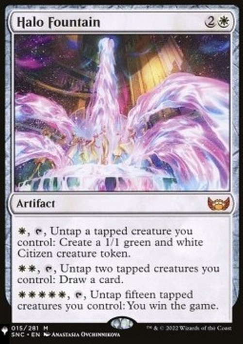 Magic: The Gathering Halo Fountain