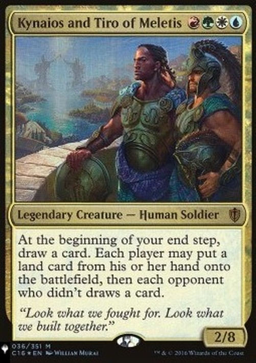 Magic: The Gathering Kynaios and Tiro of Meletis