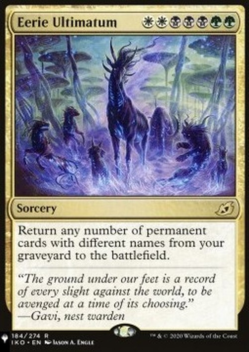 Magic: The Gathering Eerie Ultimatum
