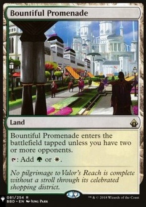 Magic: The Gathering Bountiful Promenade
