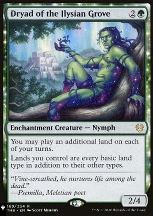 Magic: The Gathering Dryad of the Ilysian Grove
