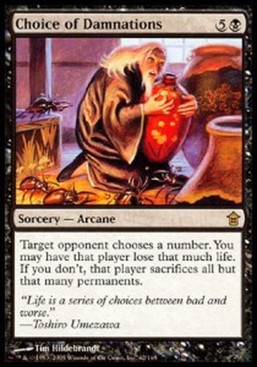 Magic: The Gathering Choice of Damnations