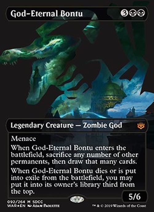 Magic: The Gathering God-Eternal Bontu