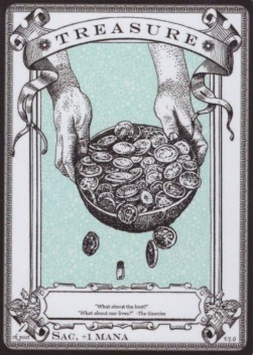 Magic: The Gathering Treasure Token (V.2)