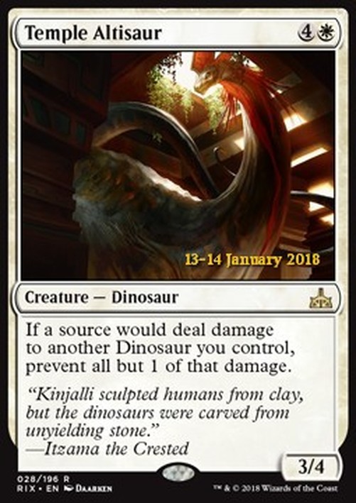 Magic: The Gathering Temple Altisaur