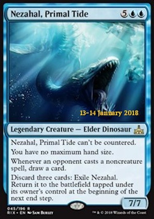 Magic: The Gathering Nezahal, Primal Tide