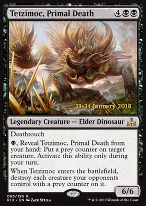 Magic: The Gathering Tetzimoc, Primal Death