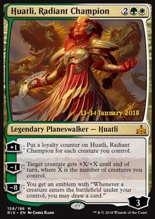 Magic: The Gathering Huatli, Radiant Champion