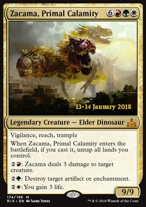Magic: The Gathering Zacama, Primal Calamity