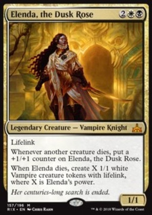 Magic: The Gathering Elenda, the Dusk Rose