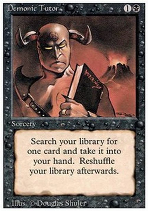 Magic: The Gathering Demonic Tutor