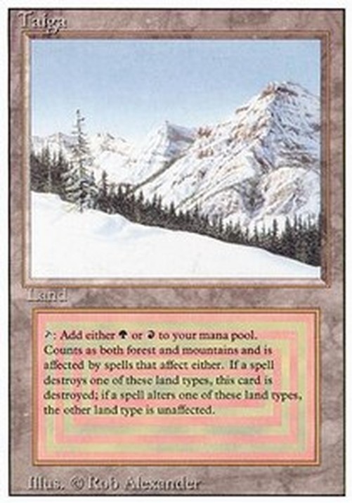 Magic: The Gathering Taiga