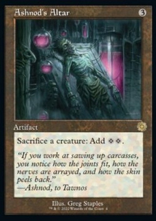 Magic: The Gathering Ashnod's Altar (V.1)