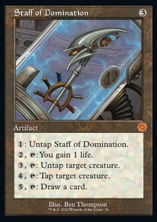 Magic: The Gathering Staff of Domination (V.1)