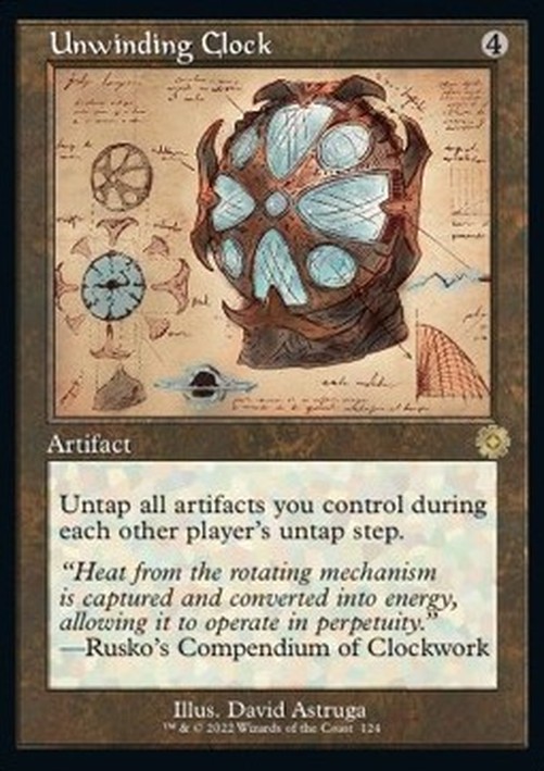 Magic: The Gathering Unwinding Clock (V.2)