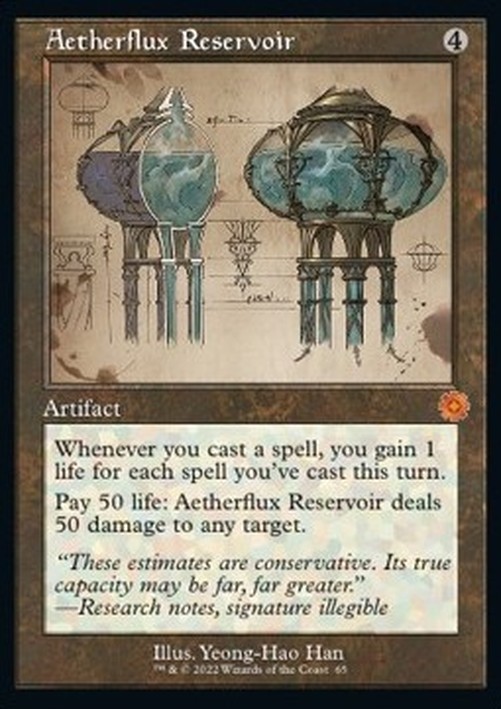Magic: The Gathering Aetherflux Reservoir (V.2)