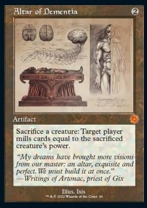 Magic: The Gathering Altar of Dementia (V.2)