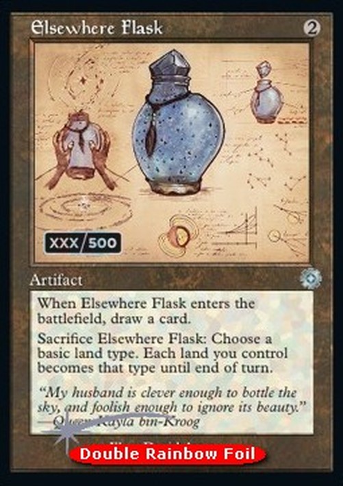 Magic: The Gathering Elsewhere Flask (V.3)