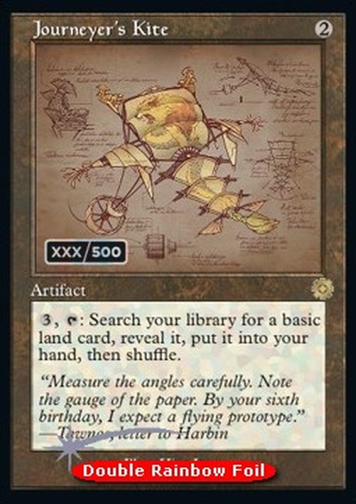 Magic: The Gathering Journeyer's Kite (V.3)