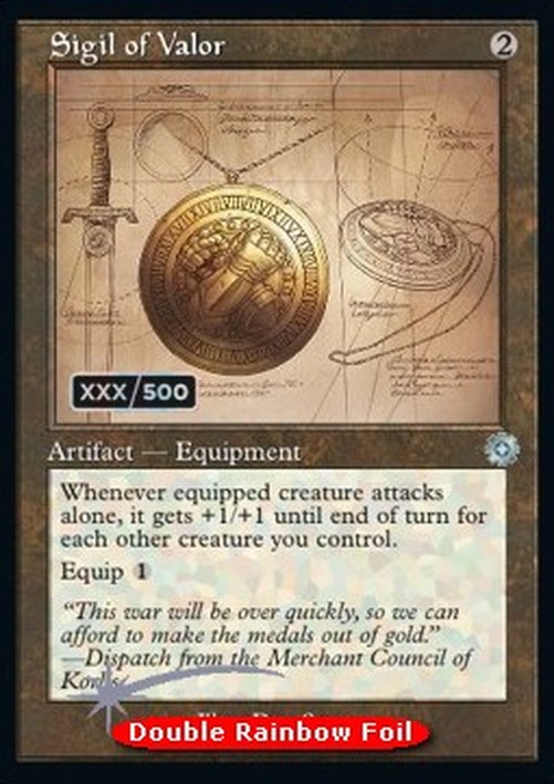 Magic: The Gathering Sigil of Valor (V.3)