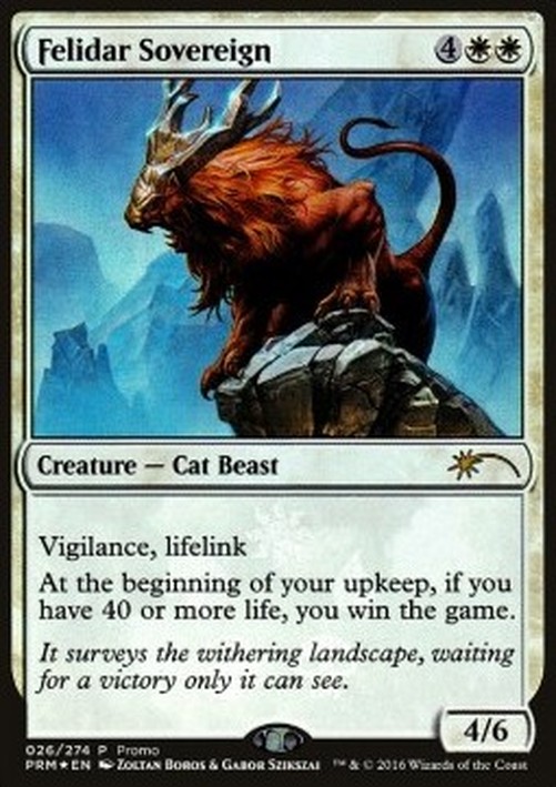 Magic: The Gathering Felidar Sovereign