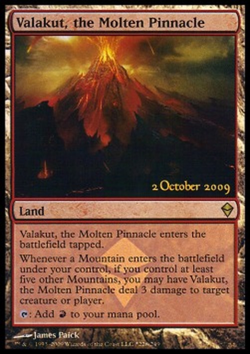 Magic: The Gathering Valakut, the Molten Pinnacle
