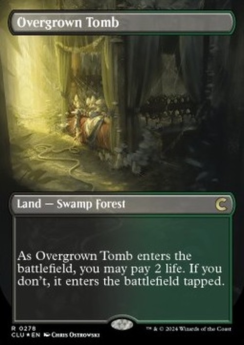 Magic: The Gathering Overgrown Tomb