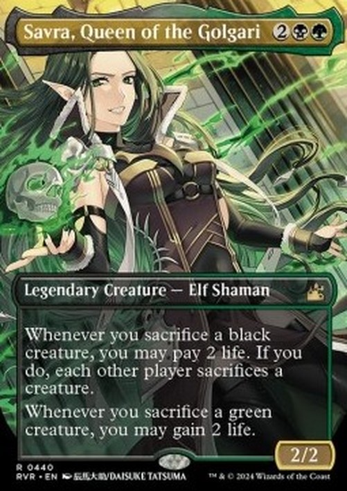 Magic: The Gathering Savra, Queen of the Golgari (V.2)
