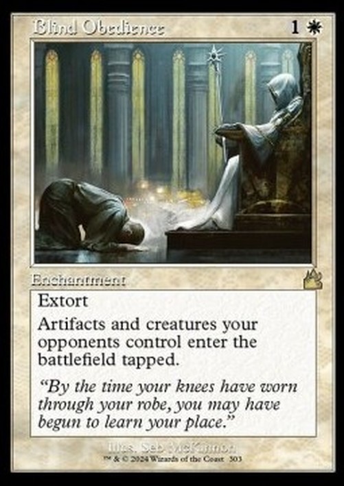 Magic: The Gathering Blind Obedience (V.1)
