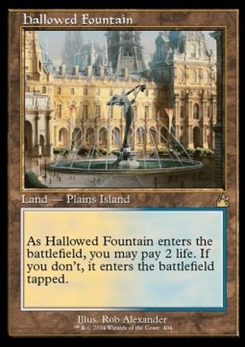 Magic: The Gathering Hallowed Fountain (V.2)