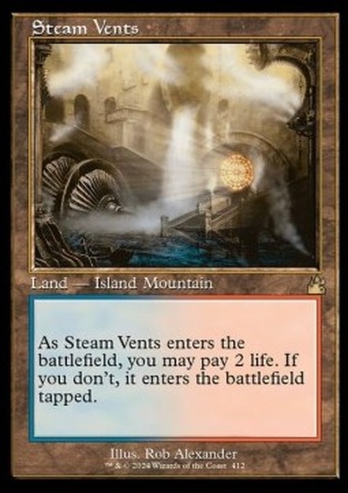 Magic: The Gathering Steam Vents (V.2)
