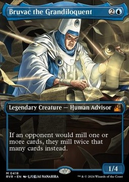 Magic: The Gathering Bruvac the Grandiloquent (V.2)