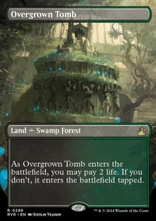 Magic: The Gathering Overgrown Tomb (V.1)