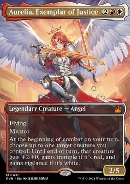 Magic: The Gathering Aurelia, Exemplar of Justice (V.2)